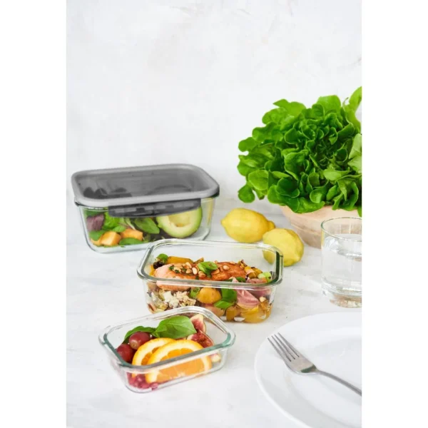 Matoppbevaring GASTROMAX glass 1,6L