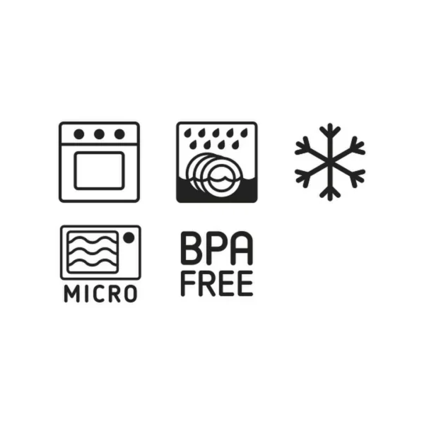 Matoppbevaring GASTROMAX glass 0,25L