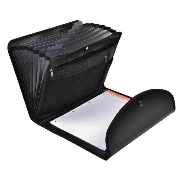 Konferansemappe EXACOMPTA A4 sort