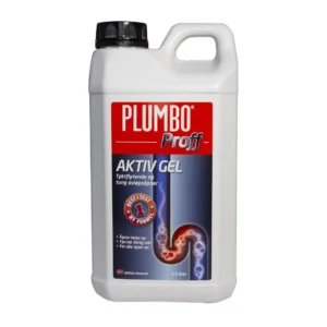 Avløpsåpner PLUMBO Proff Aktiv Gel 2,5L