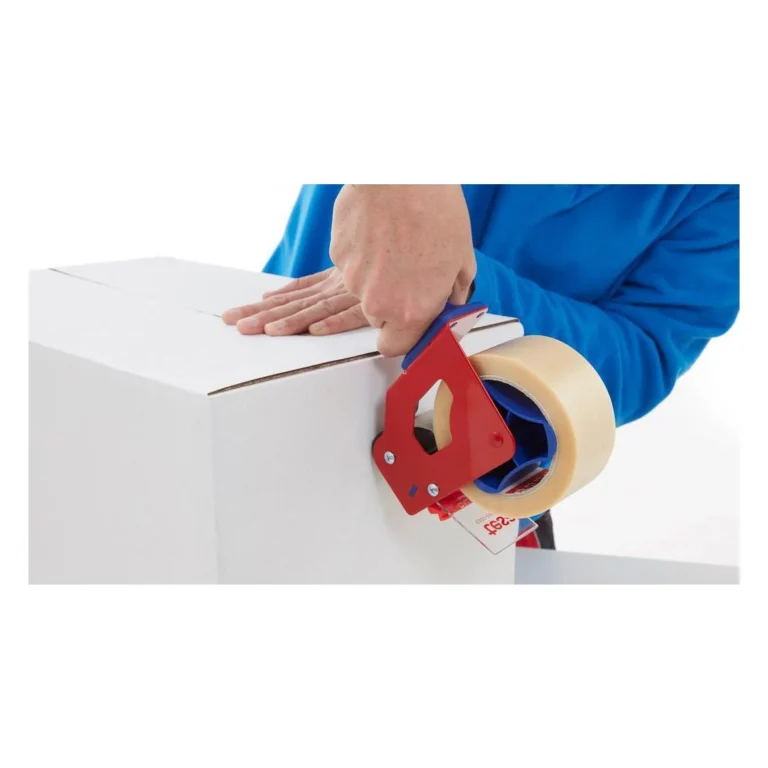 Emballasjetape TESA PVC 50mmx66m kl (6) - Bilde 3