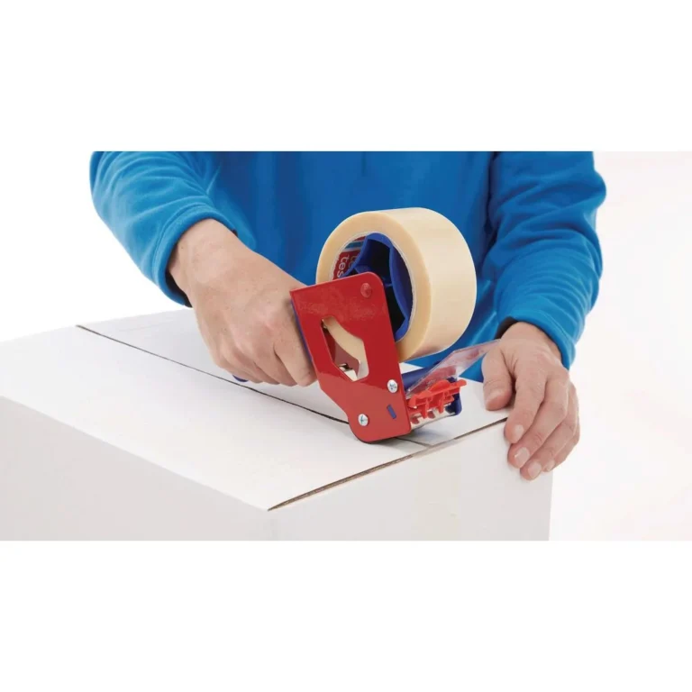 Emballasjetape TESA PVC 50mmx66m kl (6) - Bilde 4