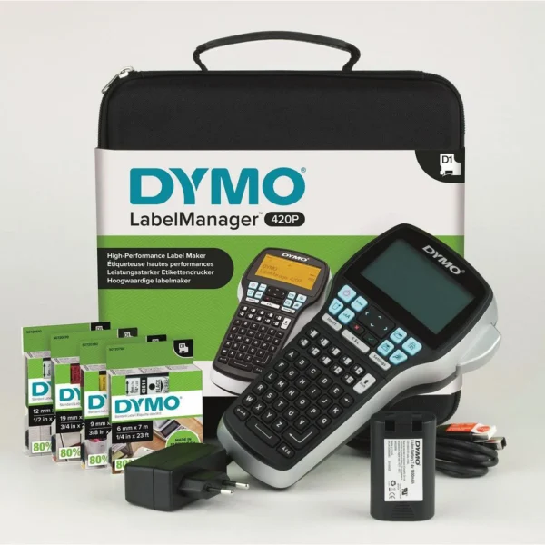 Merkemaskin DYMO LM 420P Kit case