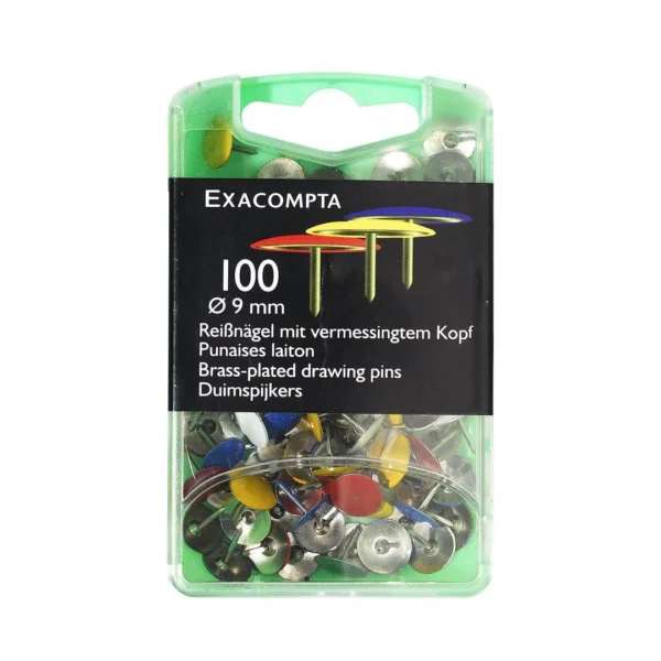 Tegnestift EXACOMPTA 9x9mm Assort (100)