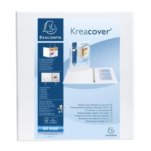 Innstikkperm EXACOMPTA A4+ 4D 50/75 hvit