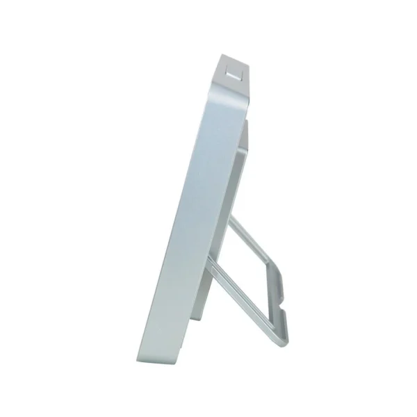 Klokke ALBA 20x20cm digital sølv