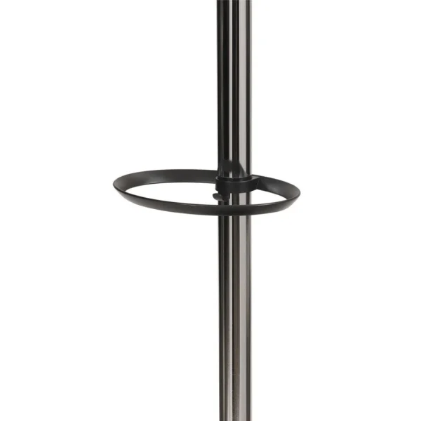 Stumtjener ALBA 10 kroker 175cm sort