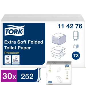 Toalettpapir TORK Premi ark 2L T3 (7560)
