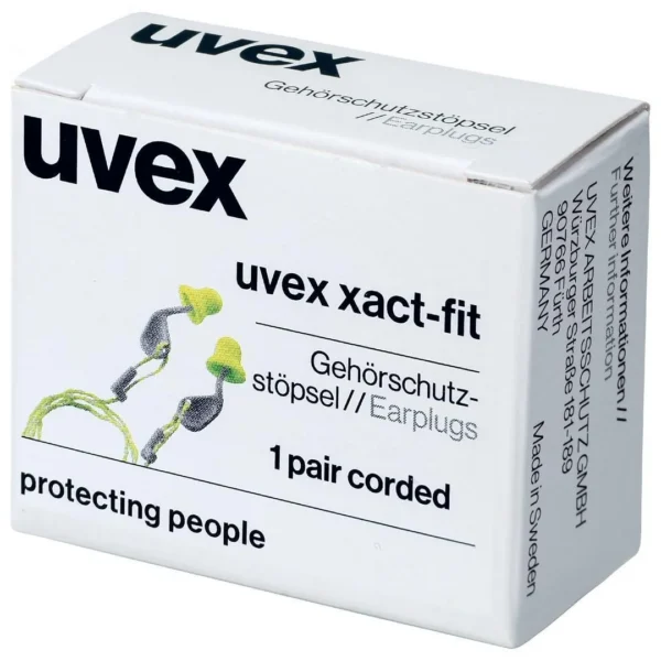 Ørepropper UVEX xact-fit m/snor 26dB