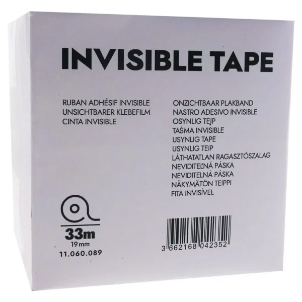 Tape usynlig 19mm x 33m (24)