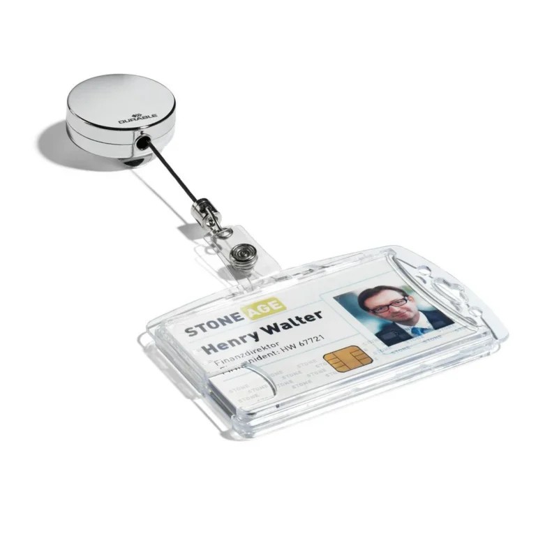 Snelle DURABLE metallclip rund sølv - Bilde 2