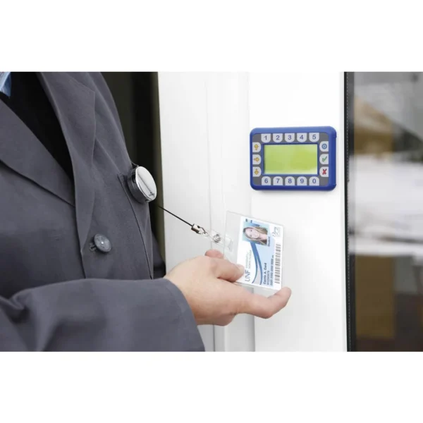 Snelle DURABLE metallclip rund sølv