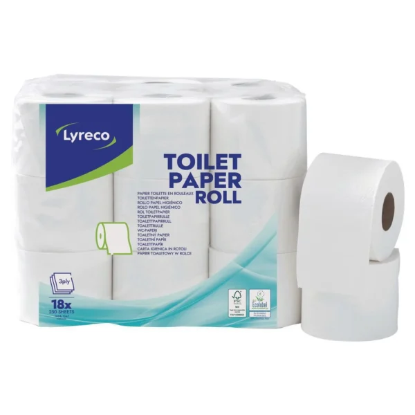 Toalettpapir LYRECO 3L 30m (18)