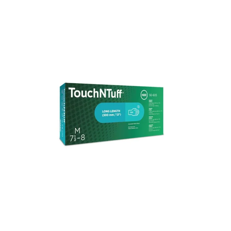 Hanske TOUCHNTUFF chemical lang S (100) - Bilde 2