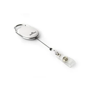 Snelle DURABLE metallclip hvit (10)