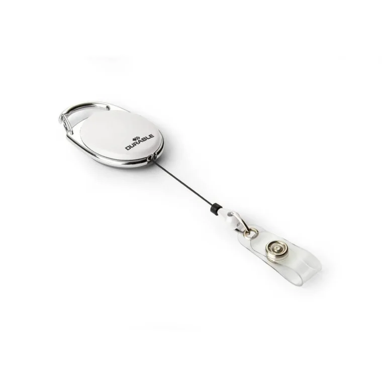 Snelle DURABLE metallclip hvit (10)
