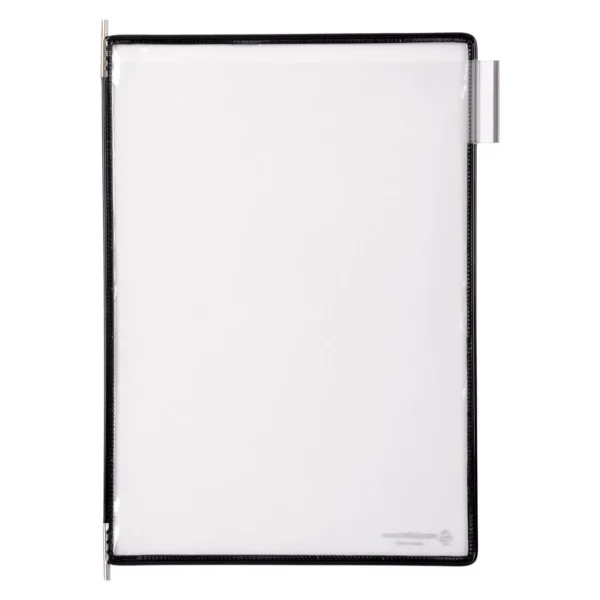 Lomme TARIFOLD A4 PP sort (10)