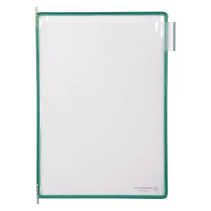 Lomme TARIFOLD A4 PP grønn (10)