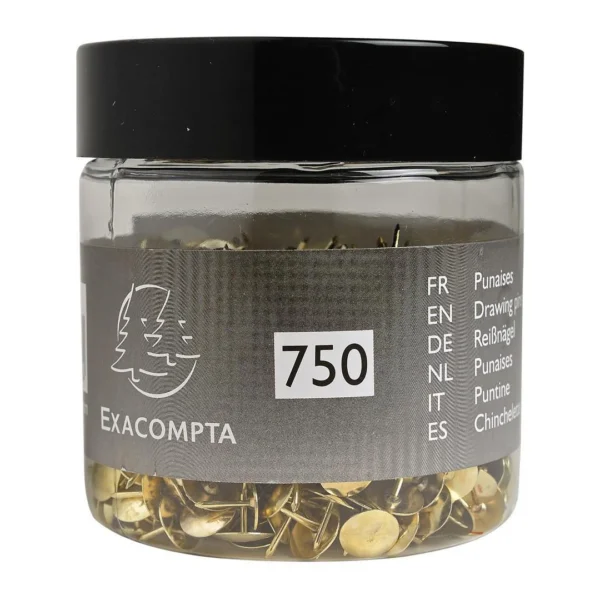 Tegnestift EXACOMPTA 9,5mm messing (750)