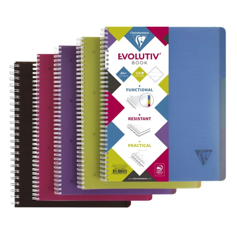 Notatbok CLAIREFONTAINE Intense A4+ linj