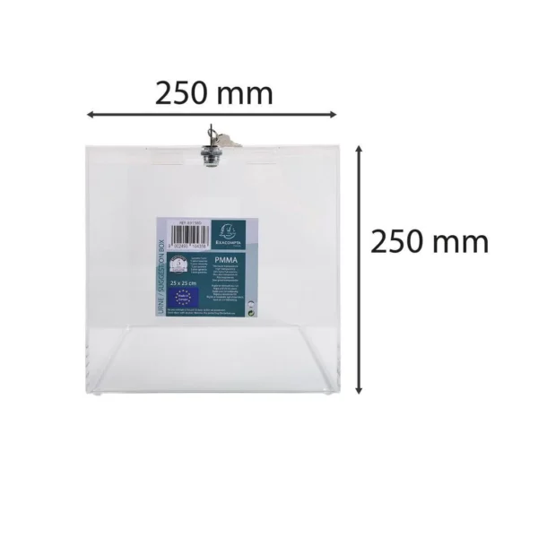 Stemmeurne EXACOMPTA låsbar klar