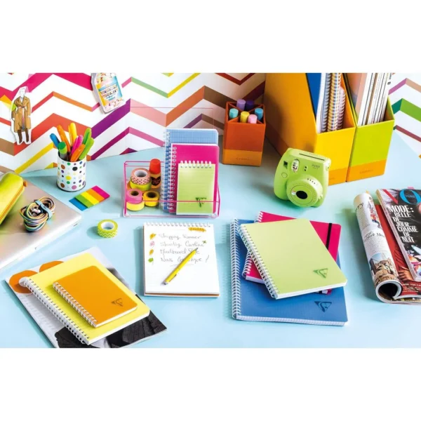 Notatbok CLAIREFONTAINE Linicolor A4 lin