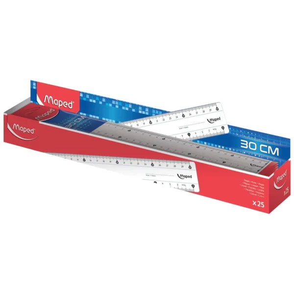 Linjal MAPED plast 30 cm