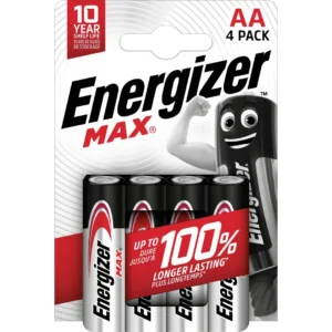 Batteri ENERGIZER Alk Max AA/LR6 (4)