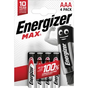 Batteri ENERGIZER Alk Max AAA/LR03 (4)