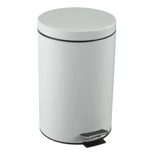 Pedalbøtte ROSSIGNOL 14L hvit