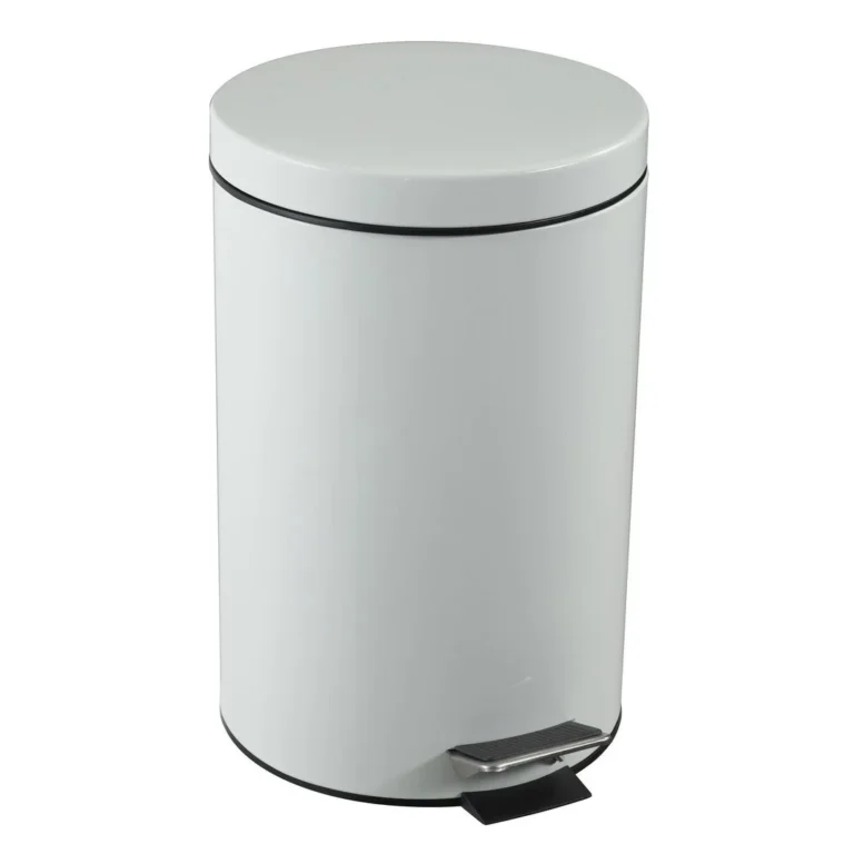 Pedalbøtte ROSSIGNOL 14L hvit