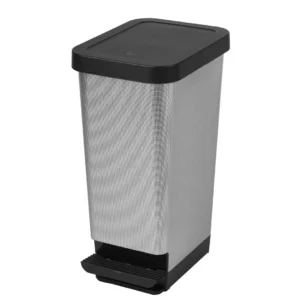 Pedalbøtte CEP karbongrå 45L