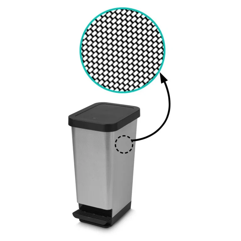 Pedalbøtte CEP karbongrå 45L - Bilde 2