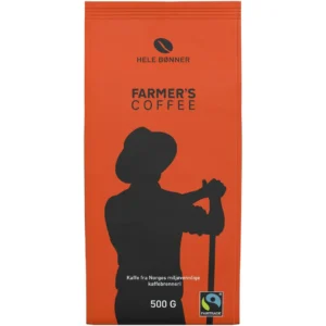 Kaffe FARMERS hele bønner 500g