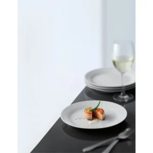 Tallerken AIDA porselen 24cm hvit (4)