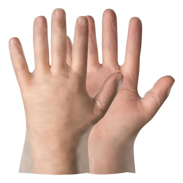 Hanske TEP engangs klar L (200)