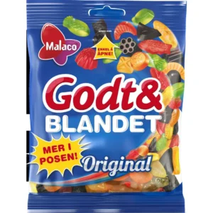 Godt og blandet MALACO Original 550g