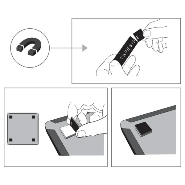 Whiteboardtavle NOBO slim 28x36cm