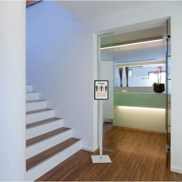 Gulvstativ DURABLE A4 grå