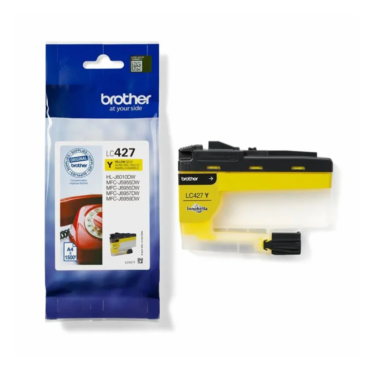 Blekk BROTHER LC427Y Gul