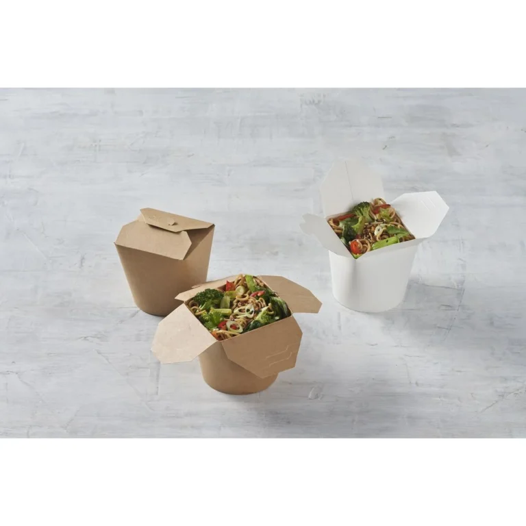 Takeawayboks DUNI papp foldet 750ml (65) - Bilde 2