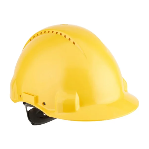 Vernehjelm 3M G3000NUV rattjust gul