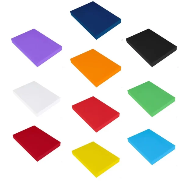 Dekorasjonskartong A4 220g blå