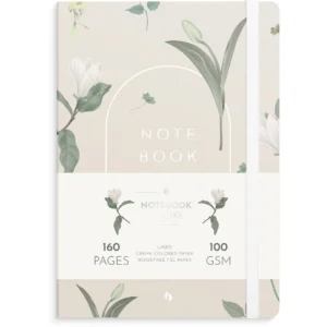 Notatbok BURDE Deluxe A5 floral