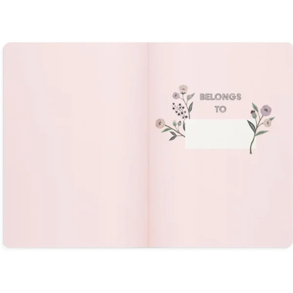 Notatbok BURDE Deluxe A5 twigs