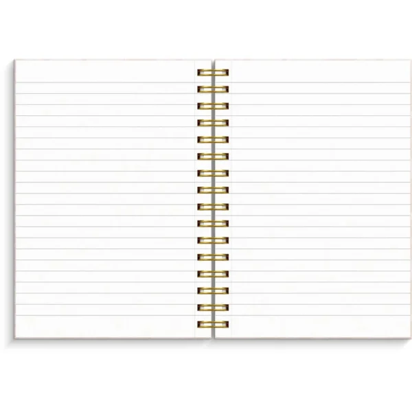 Spiralbok BURDE A5 Flower