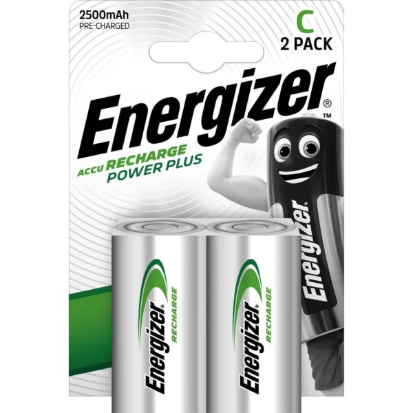Batteri ENERGIZER Recharge C (2)