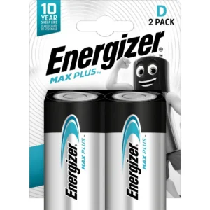 Batteri ENERGIZER Max Plus D (2)