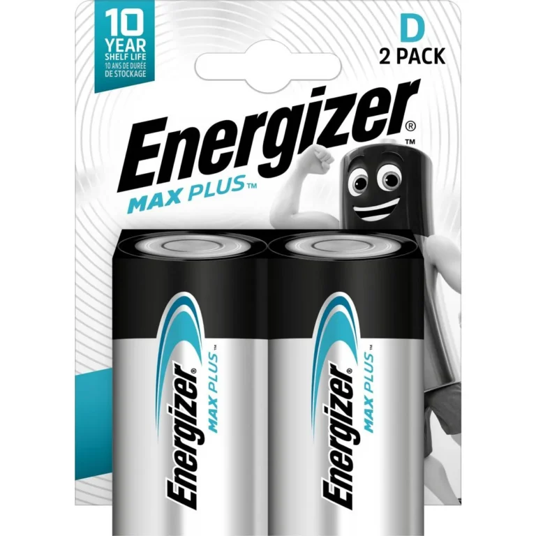 Batteri ENERGIZER Max Plus D (2)