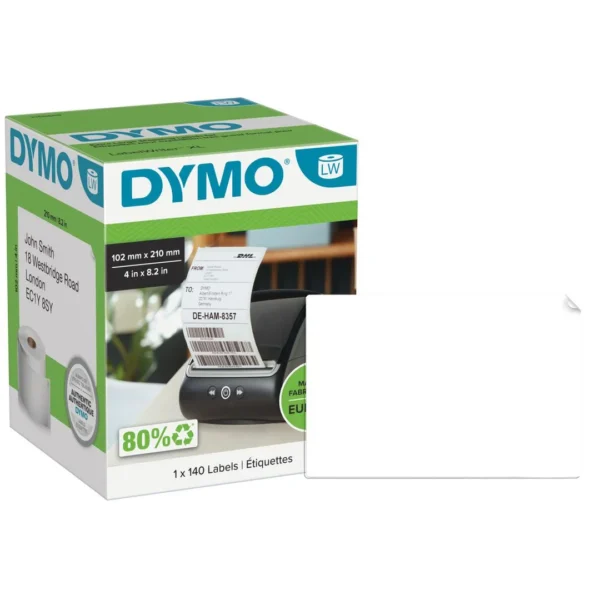 Etikett DYMO LW XL DHL Frakt 102x210mm